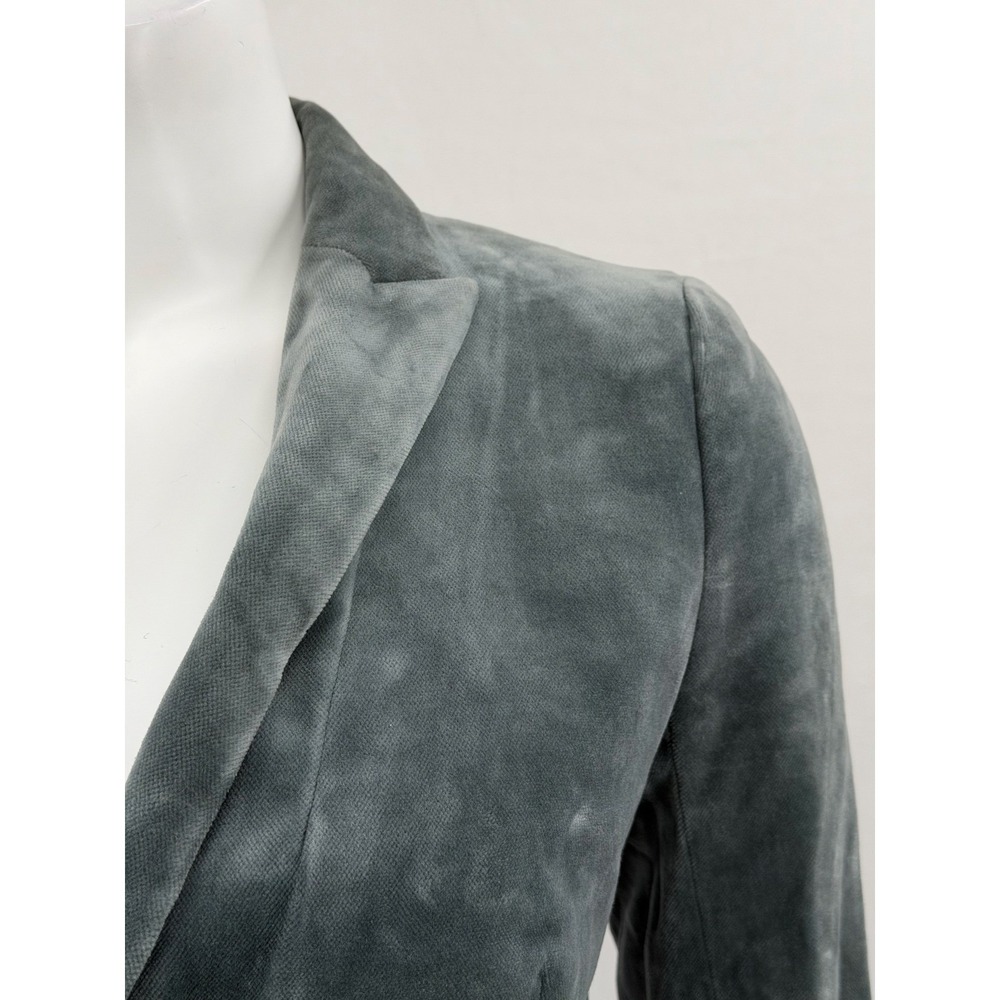 J Crew Blazer Womens 0 Parke Velvet Career Staple Business Preppy 100% Cotton - Picture 2 of 15